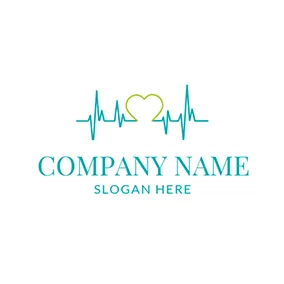 Consult Logo Cardiovascular Test and Heart Diagnostic logo design