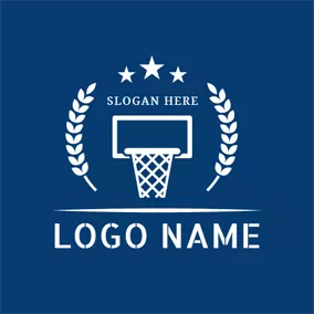 社团 & 俱乐部Logo Star Basketball Club logo design