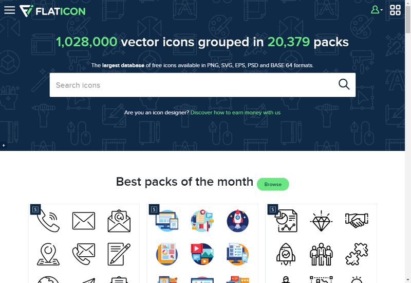 Flaticon icon maker