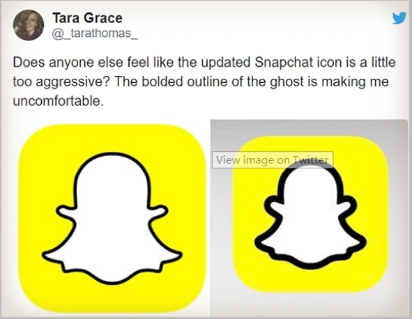 New Snapchat Logo Change - Users Reaction