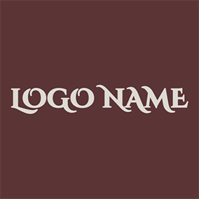 Font Logo 70s White Wordart logo design