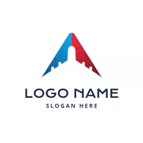 Plane Logo Abstract Airplane and Travel Agency logo design