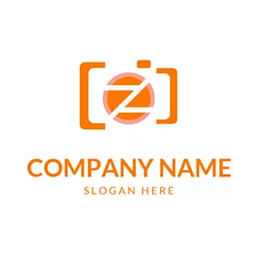 縮放logo Abstract Camera Letter Z Zoom logo design