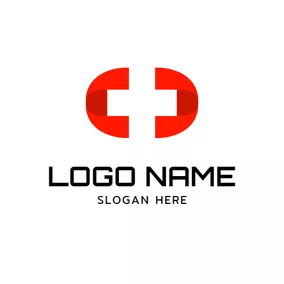 加号 Logo Abstract Pattern and Plus logo design