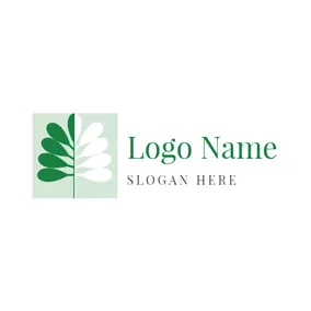 自然Logo Beautiful Nature Leaf logo design
