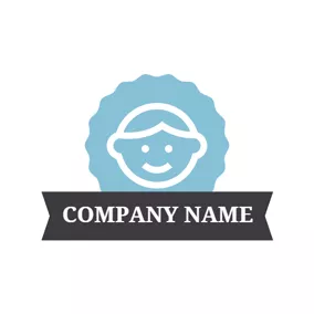 Logotipo De Facebook Blue Little Baby logo design