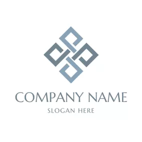Logótipo Elegante Concept Tile Icon logo design