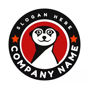 貓鼬 Logo Cute Mongoose Logo logo design