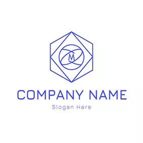 水銀logo Geometry Shape Mercury logo design