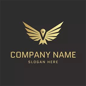 魚鷹logo Golden Wings Symbol Osprey logo design