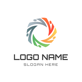 spiral colorful logo