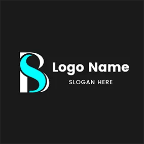S Logo Overlay Simple Letter S B logo design