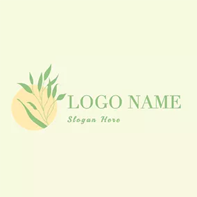 Logotipo De Dibujo Pastel Branch logo design