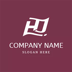 D Logo Simple Abstract Letter H D logo design