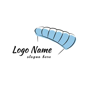 Simple Logo Simple Parachute Logo logo design