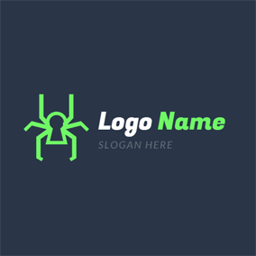 spider simple logo
