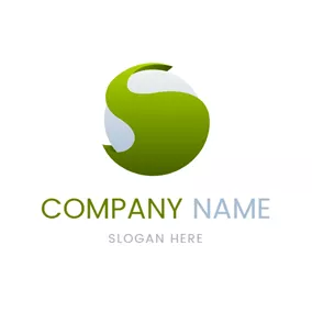 S Logo Sphere and Letter S logo design