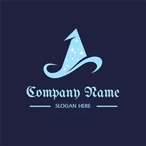 Stern Logo Starry Wizard Hat logo design