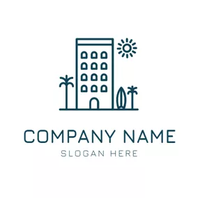 Logótipo De Empresa Summer Holiday Hotel logo design