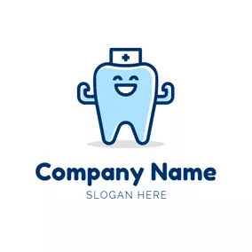 Logótipo De Dentista Tooth and Dental Clinic logo design
