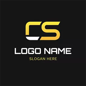 Sc Logo Unique Symbol and C S logo design