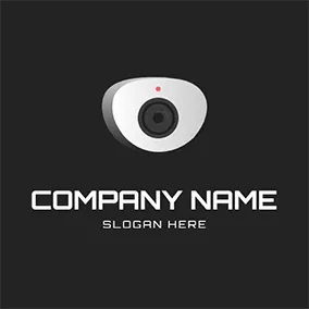 Logotipo De Cámara Webcam 3D Monitor logo design