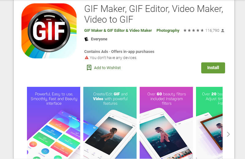 GIF maker app