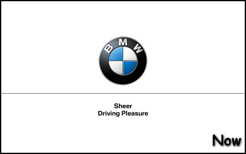 current BMW logo