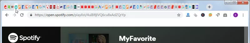 Icon helps users jump to the right site