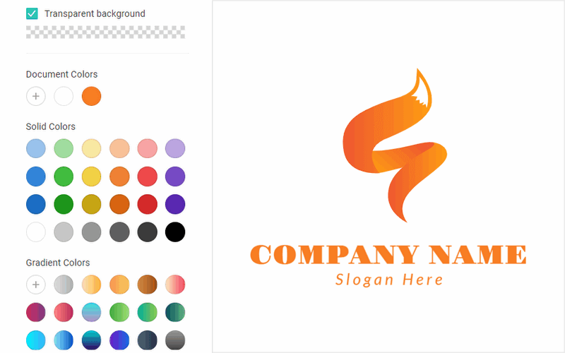 Design your orange logo.