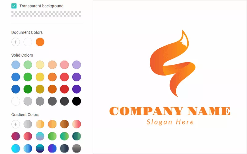 Design your orange logo.