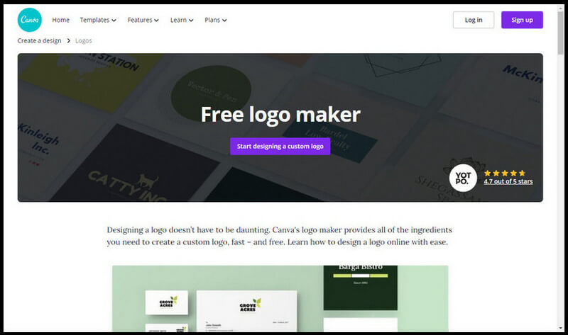 Canva Logo Editor