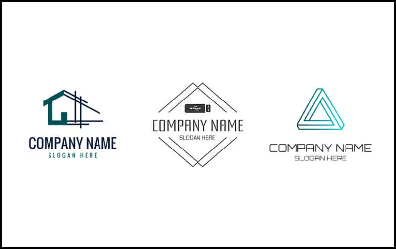 Linear logo trend