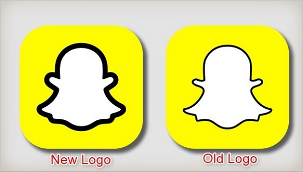 New Snapchat Logo vs Old Snapchat Logo