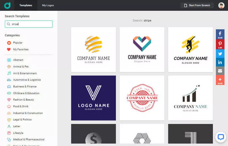 Search keyword for similar Nike logos