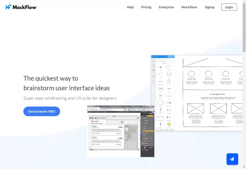 Mockflow Wireframe Free