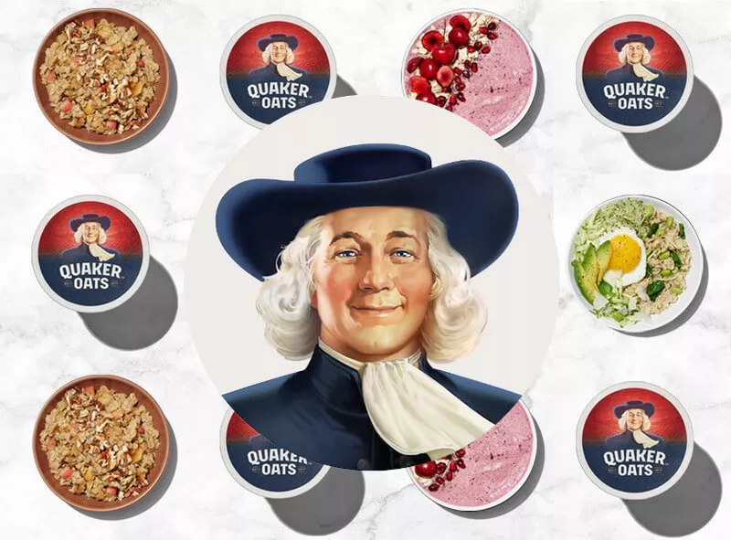 Quaker Oats people logo design
