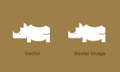 Vector VS Raster for Logo Preview