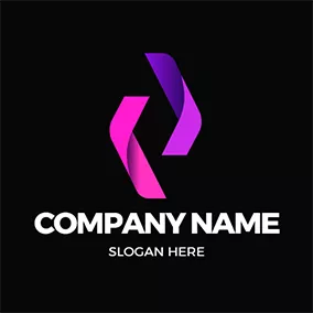 Future Logo 3D Gradient Pattern Future logo design