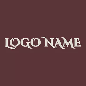 Graphic Logo 70s White Wordart logo design