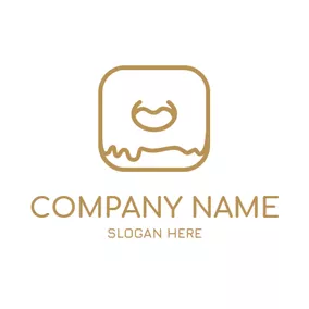 Sugar Logo Abstract Doughnut Icon logo design
