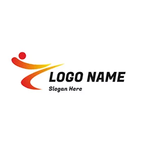 Best Logo Abstract Fighter logo design