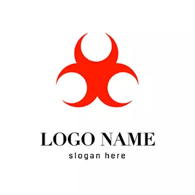 Logótipo Perigoso Abstract Gas Logo logo design