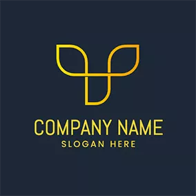 Curve Logo Abstract Letter T logo design