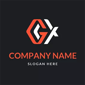 Ag Logo Abstract Overlay Letter G A logo design