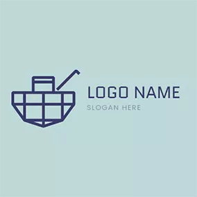Agricultural Logo Abstract Simple Harvester logo design