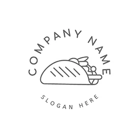 Design Logo Abstract Taco Profile logo design