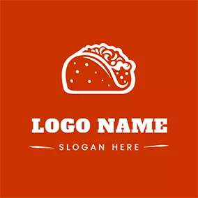 Logótipo Fast-food Abstract Taco Taqueria logo design