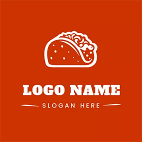 Logotipo De Hamburguesa Abstract Taco Taqueria logo design