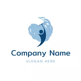 Cleaner Logo Abstract Window and Cleaner logo design